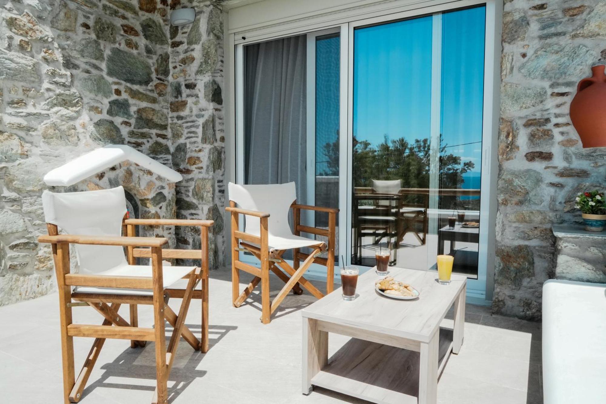 Filokalia 4 Veins - Vacation House With Sea View Karystos  Extérieur photo
